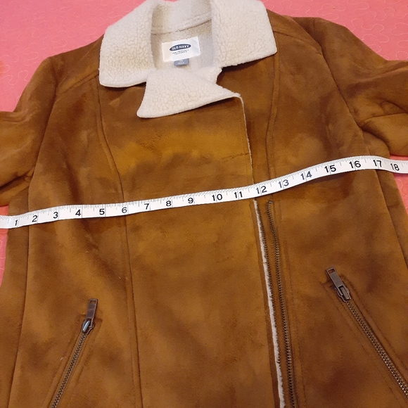 🥿Old Navy Faux Suede Jacket. 🇨🇦 XS - Picture 3 of 15